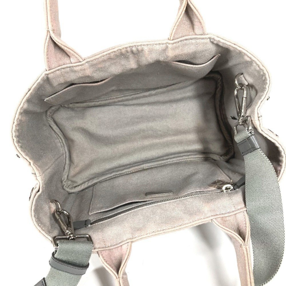 PRADA Canapa Logo 2-Way Bag, Shoulder Crossbody Tote Handbag, Canvas, Women's... - Picture 10 of 16